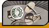 Manschettenknöpfe mit logo